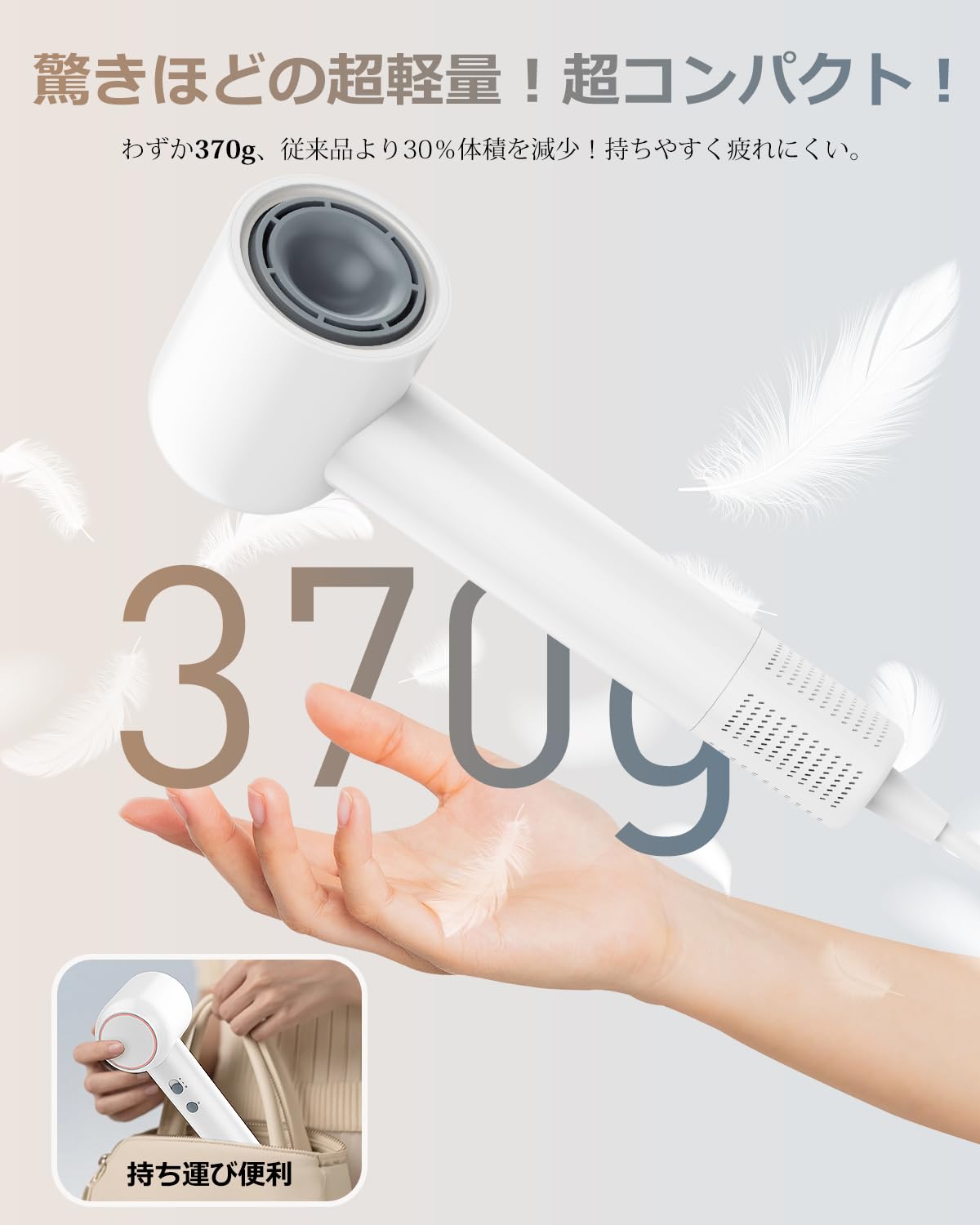 ドライヤー 大風量 20S 速乾 ヘアドライヤー 【3億マイナスイオン・高速低温 Amazon | ドライヤー 大風量 20S 速乾 ヘアドライヤー 【3億マイナス
