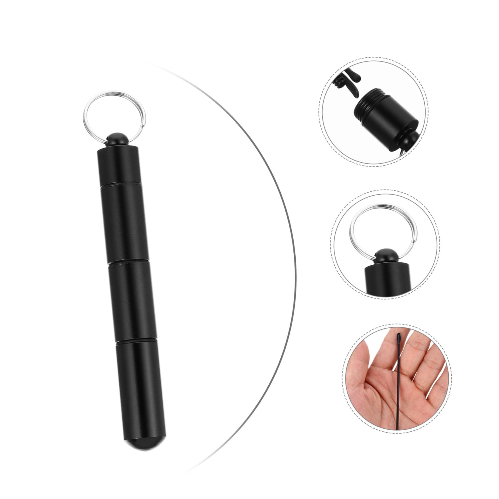 ORFOFE Ear Wax Removal Tool Kit Ear Cleaning Set 6 Different Shapes Gentle Safe for Adults