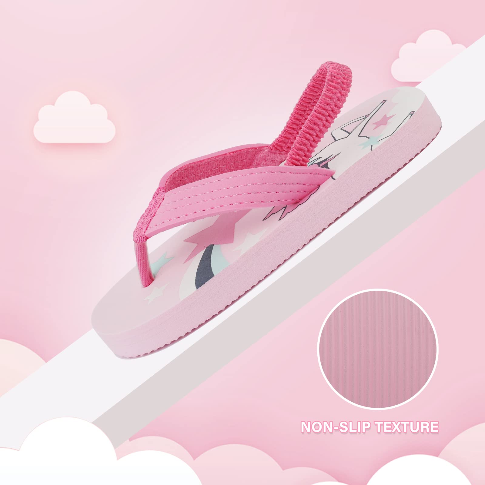 IEEILULU Chanclas Niño, Sandalias Piscina Unisex Niños Niñas, Ligera Cómoda Ducha Zapatilla