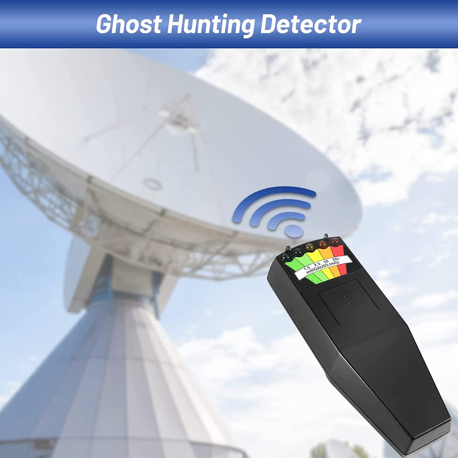 K2 EMF Messgerät Meter Handheld Anti Strahlungs Testgerät Detektor Strahlungsdetektor Ghost Hunting Paranormal Equipment Tester