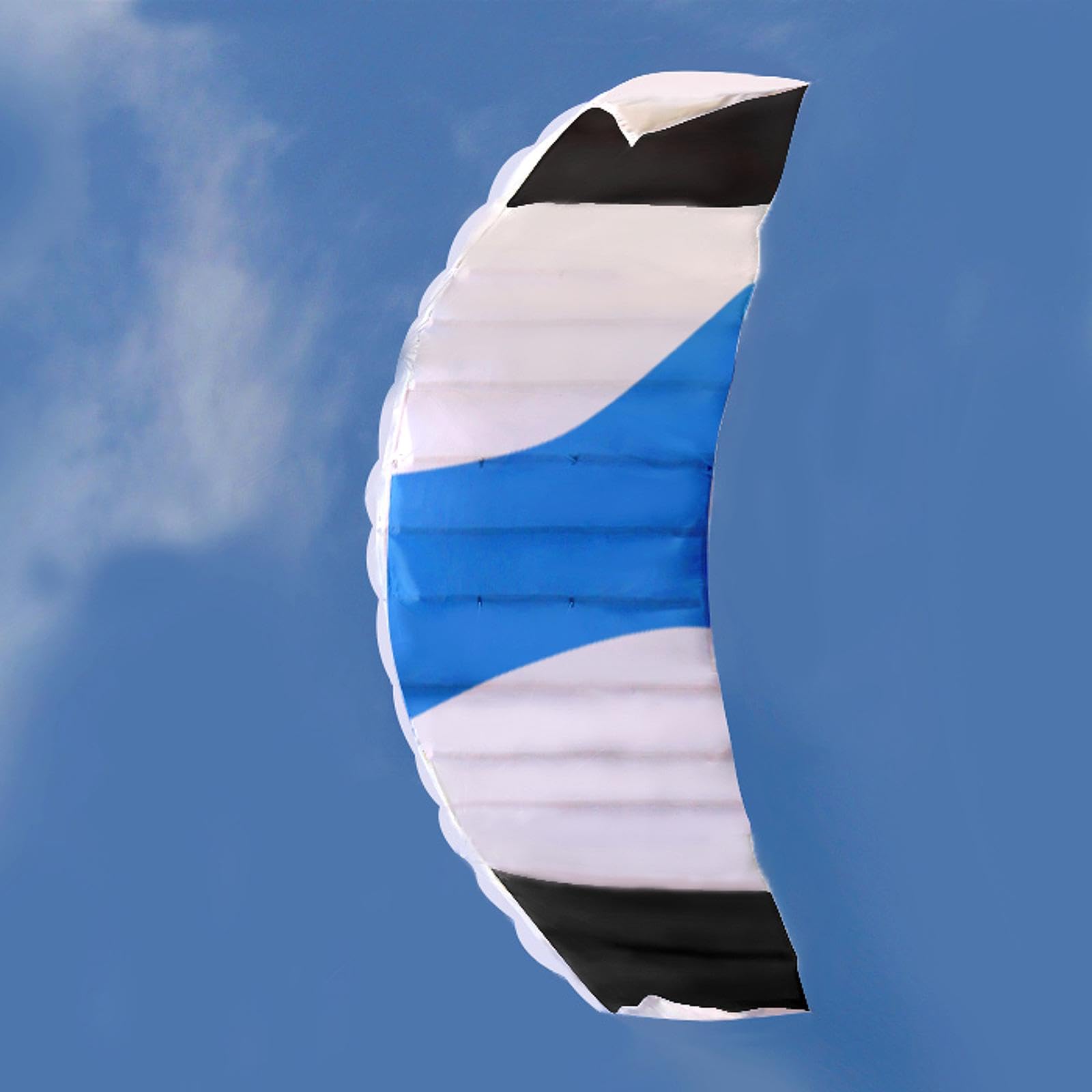 Gralara Aquilone Acrobatico Morbido a Due Cavi con Mulinello, Aquilone da Parapendio per Esterni, Adatto a Bambini, Adulti E Ragazzi.