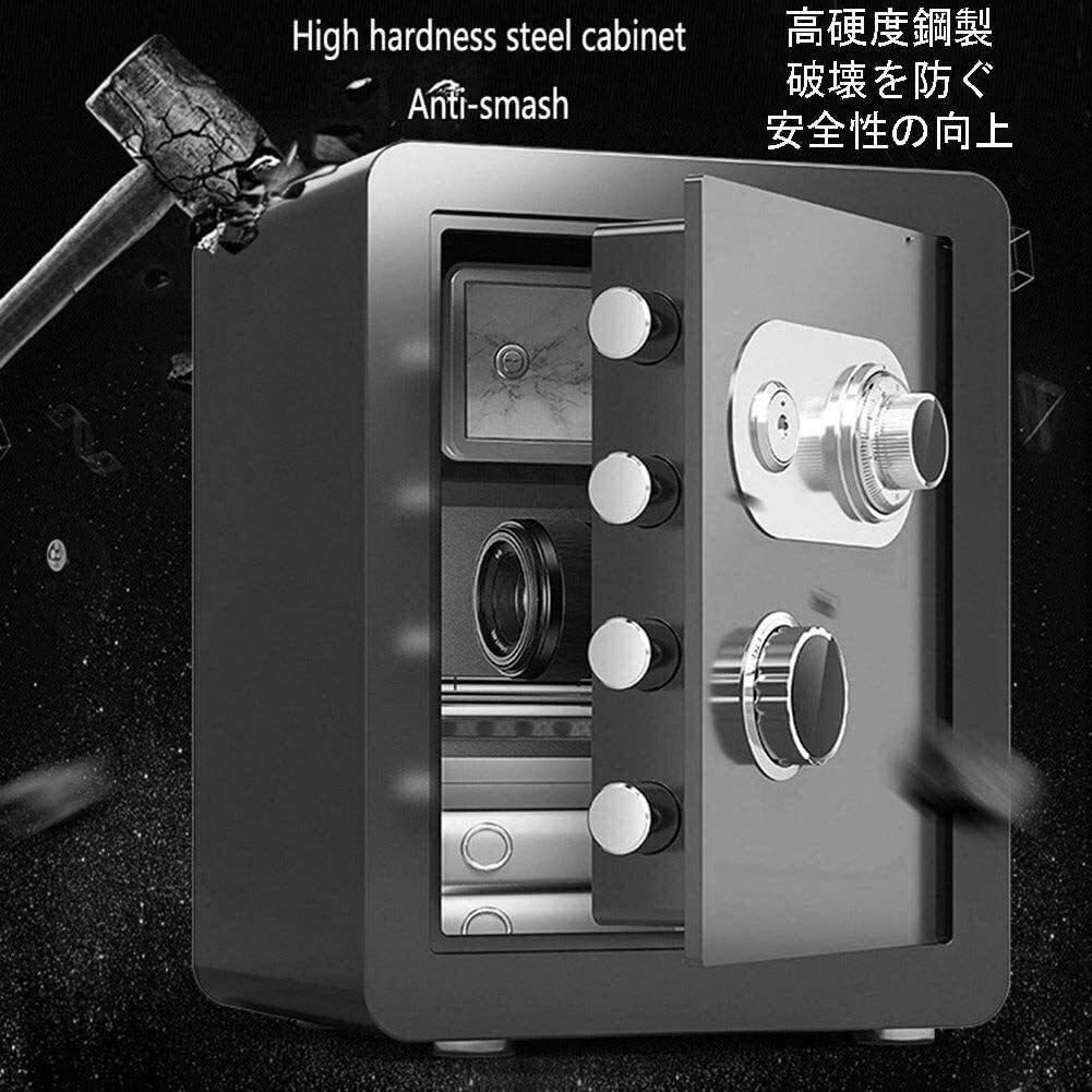 RLKHXBS Safe,Home Safe, Safes and Lock es, Money Furniture Safe Large Fireproof Steel Safes for Home, Hotel and Office Security Cabinet, Mechanical Password, 45 cm High