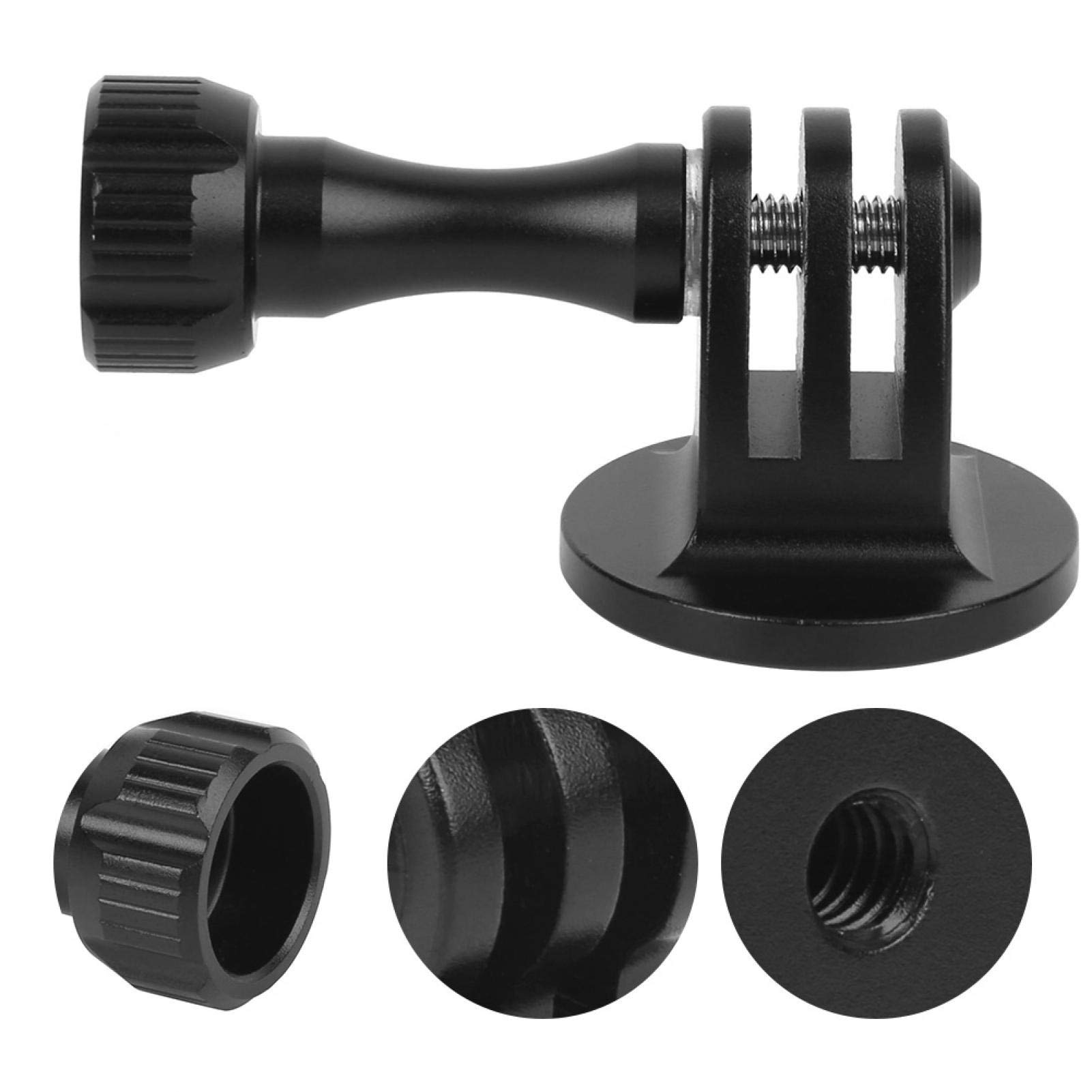 VBESTLIFE Modulo Di Espansione In Alluminio CNC Per Action Cam - Adattatore Con Interfacce 1/4 E 3/8 Di Pollice - 2