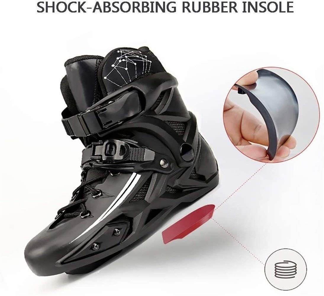 LQ Męskie buty sportowe z włókna węglowego, dla dorosłych, dzieci, kolor czarny