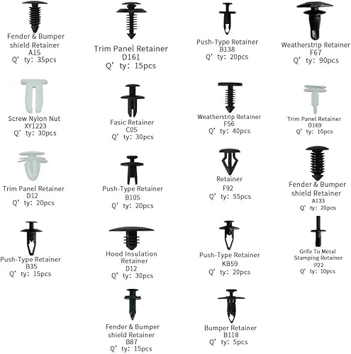 Miniatura 7 de Guteauto - Clips de retención para coche