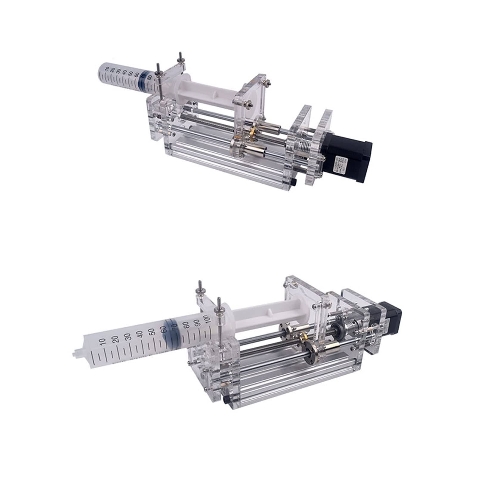 1–150 ml Labor-Kleinspritzenpumpe, Desktop-Präzisions-Elektro-Injektionspumpe, Antriebspumpe, Flüssigkleberspender, DC 12 V(B)