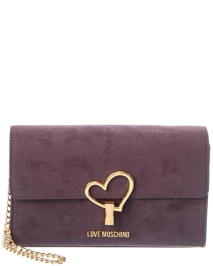 Love Moschino BORSA VELOUR PL VIOLA