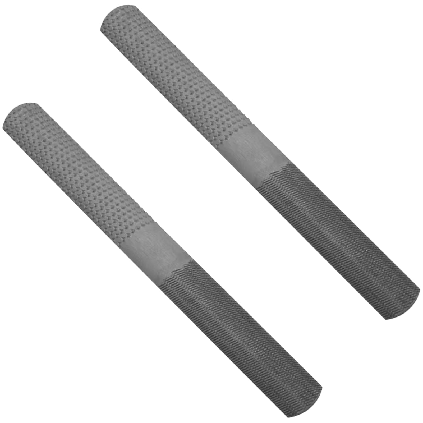 Side File for Woodworkers and Mechanics Carbon Steel Construction Ergonomic Handle Smooth Finishing Crafting 2pcs Workshop Filing Instrument