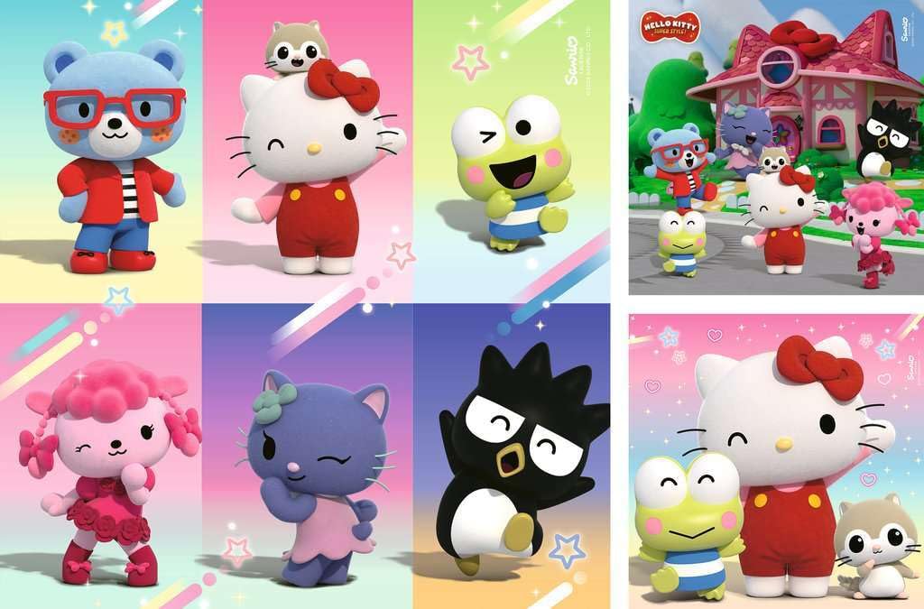 Ravensburger Hello Kitty Super Style 3x 49 piece Jigsaw Puzzles for Kids and Adults Age 5 Years Up, Multicolor, 49 pièces - Image 2