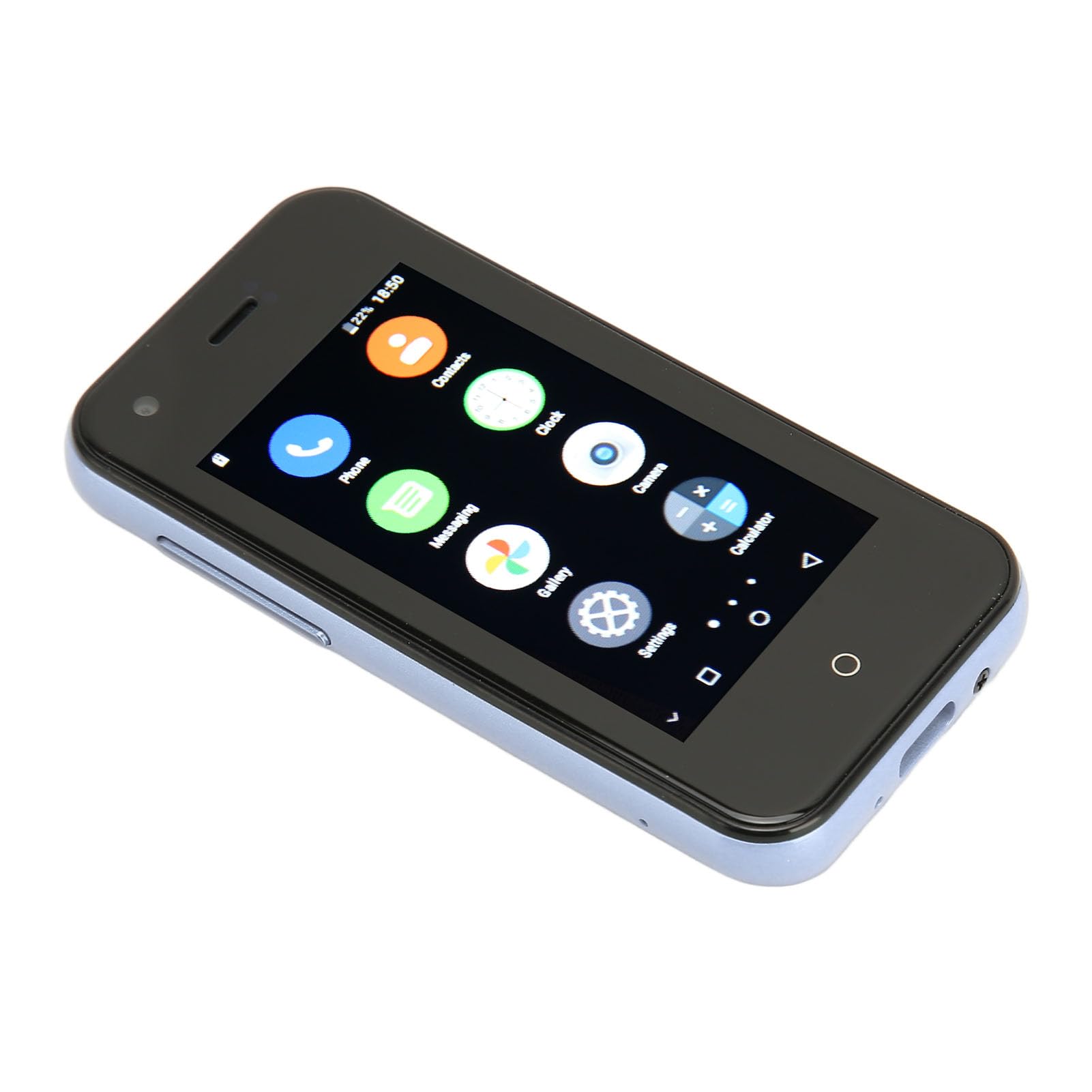 Mini Telefon Komórkowy, 2,5-calowy Mini Smartfon dla Android6.0, Dual SIM Dual Standby 3G Wifi 1 GB 8 GB Czterordzeniowy, Super Mały Mini Smartfon dla Studentów, Dzieci