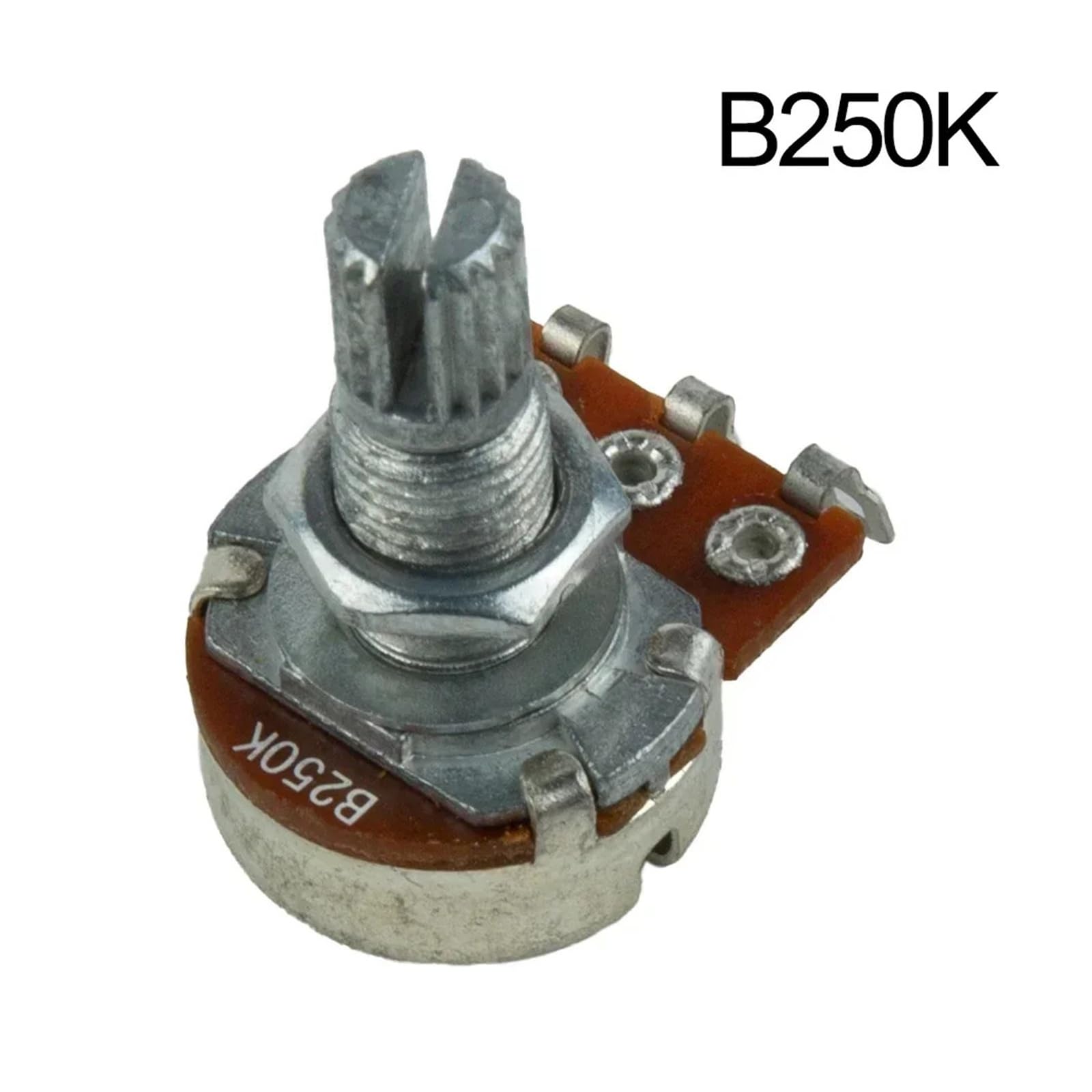 Potenciómetro de guitarra 2023, potenciómetros de 18mm, interruptor de volumen de tono de Audio, longitud del eje de Control A250,B250,A500,B500K, volumen o tono