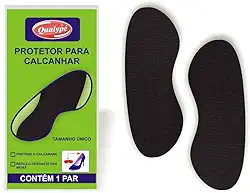 QUALYPÉ Protetor De Calcanhar Em Espuma Preto Qualypé Preto Único