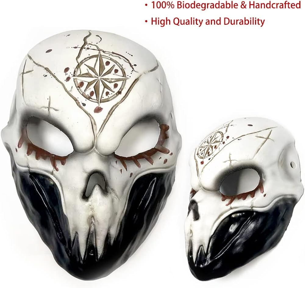 Miniatura 4 de Halloween Mask, Light Up Led Mask, Scary Masks, Masquerade Cosplay Costume Latex Decorative for Men Women