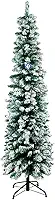 Árvore de Natal Nevada Slim Luxo 1,80 m com 282 Galhos