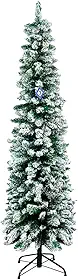 Árvore de Natal Nevada Slim Luxo 1,80 m com 282 Galhos