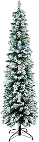 Árvore de Natal Nevada Slim Luxo 2,10m com 380 Galhos