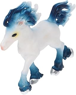 1個 ユニコーンペガサスの装飾品 小さなユニコーンの置物 ユニコ