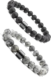 [gfSDAasa] ビーズブレスレット、 Anti-Alcohol Bracelet for Men and Women | Stop Drinking Alcohol(A+B)