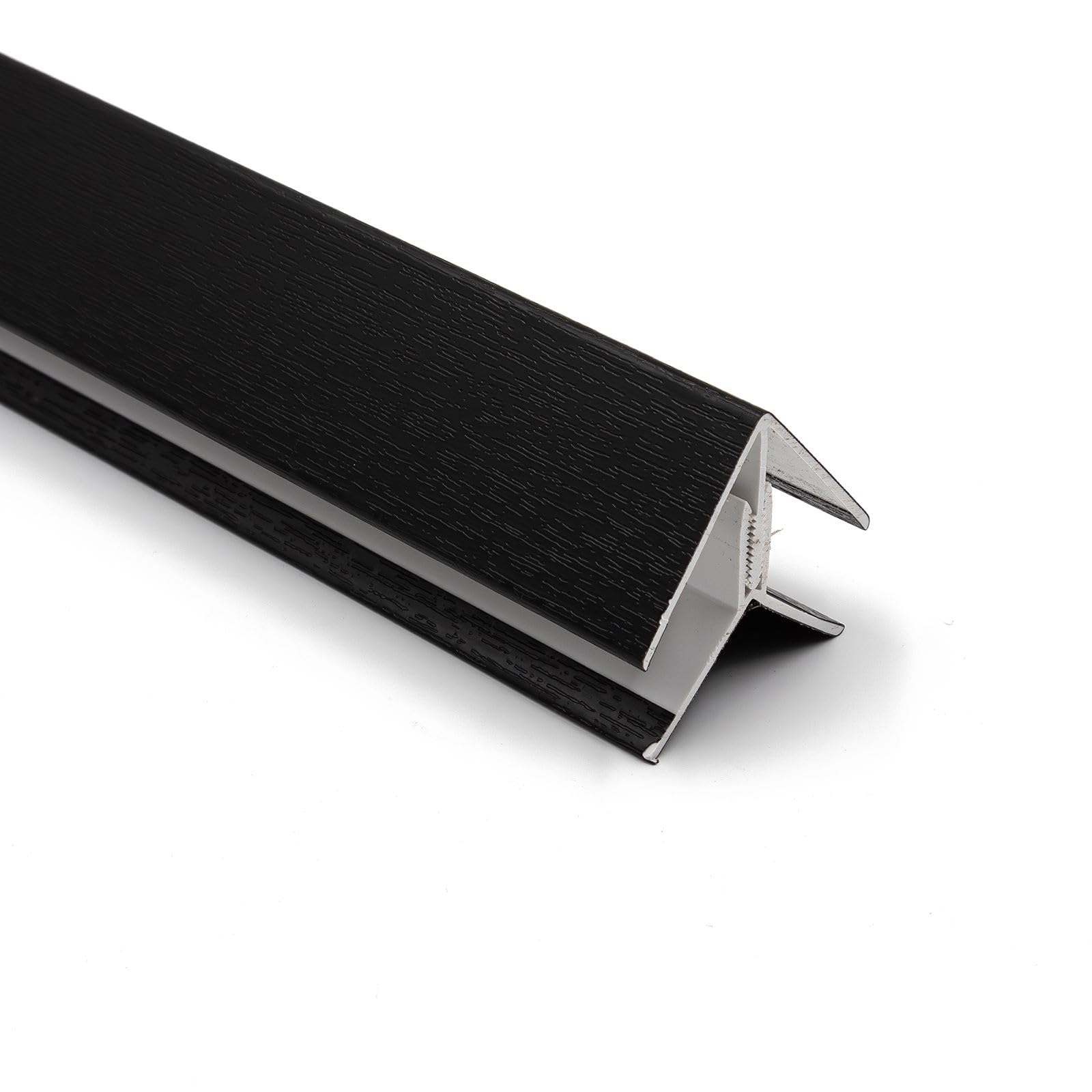Truly Pvc Limited Black Ash Shiplap Cladding Board 90° Corner Trim (2.5M)