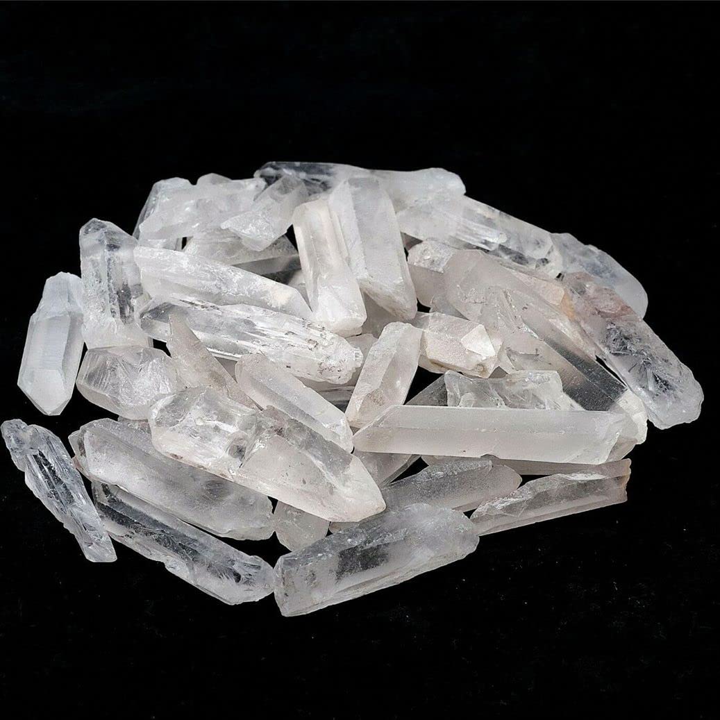 Decoración for el hogar de , 50g/100g/300g, piedra de cristal curativo transparente, cuarzo blanco, punto de cristal de cuarzo, regalos , cristal Natural decoración de la habitación ( Size : 300g )