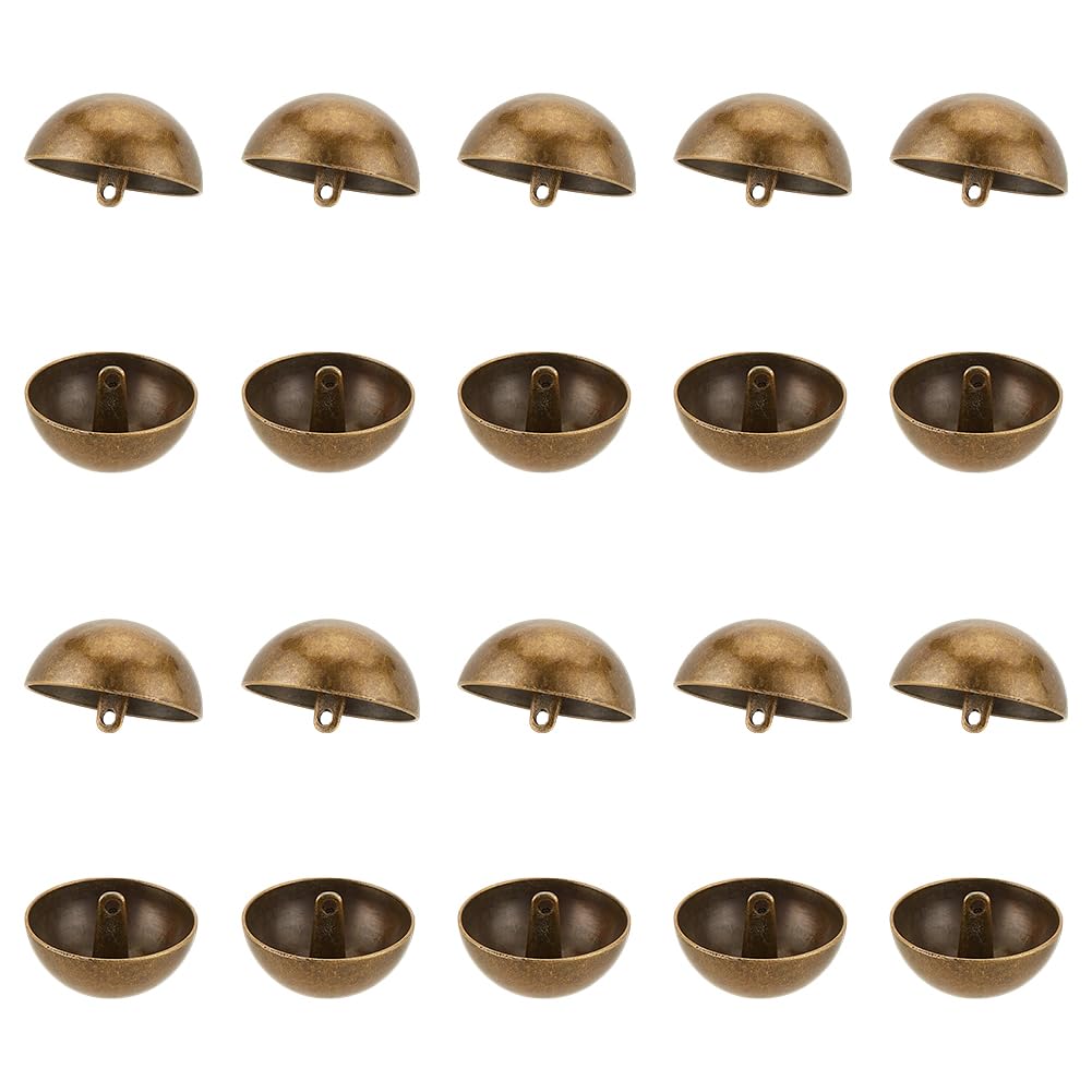 Boutons demi-ronds en alliage supérieur 27mm pour finitions de costumes et manteaux