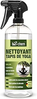 Bio-Chem – Cleaning product for sports mats – Yoga mat cleaner fitness sport home anti-odor – Yoga accessories cleaning ma…