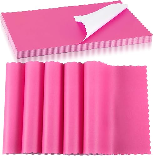 Miniatura 7 de Uiifan 200 manteles individuales de papel, desechables, bordes festoneados, manteles individuales en blanco, a granel para comedor, bodas, fiestas,