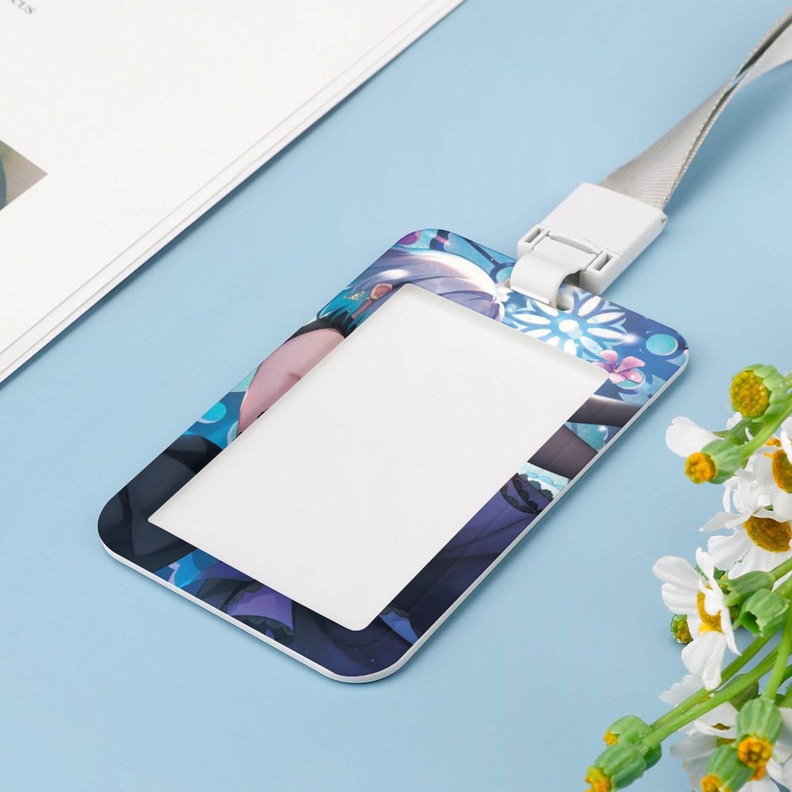 Amazon.co.jp: IDカードホルダー VTuber 花芽すみれ 社員証ケース