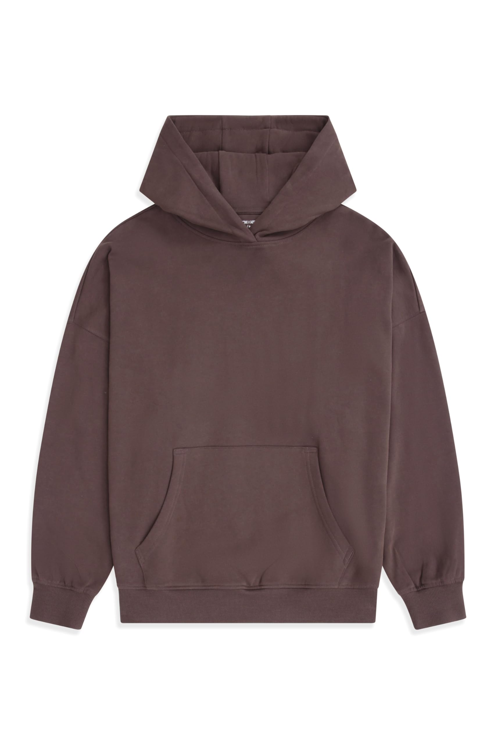 Animal Idol Womens Drop Shoulder Hoodie Brown M
