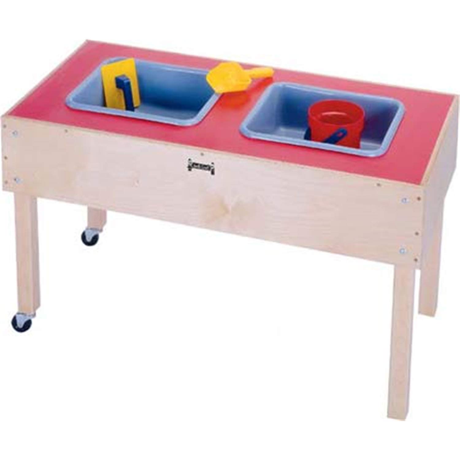 Jonti-Craft 0485JC 2 Tub Sensory Table, Beige
