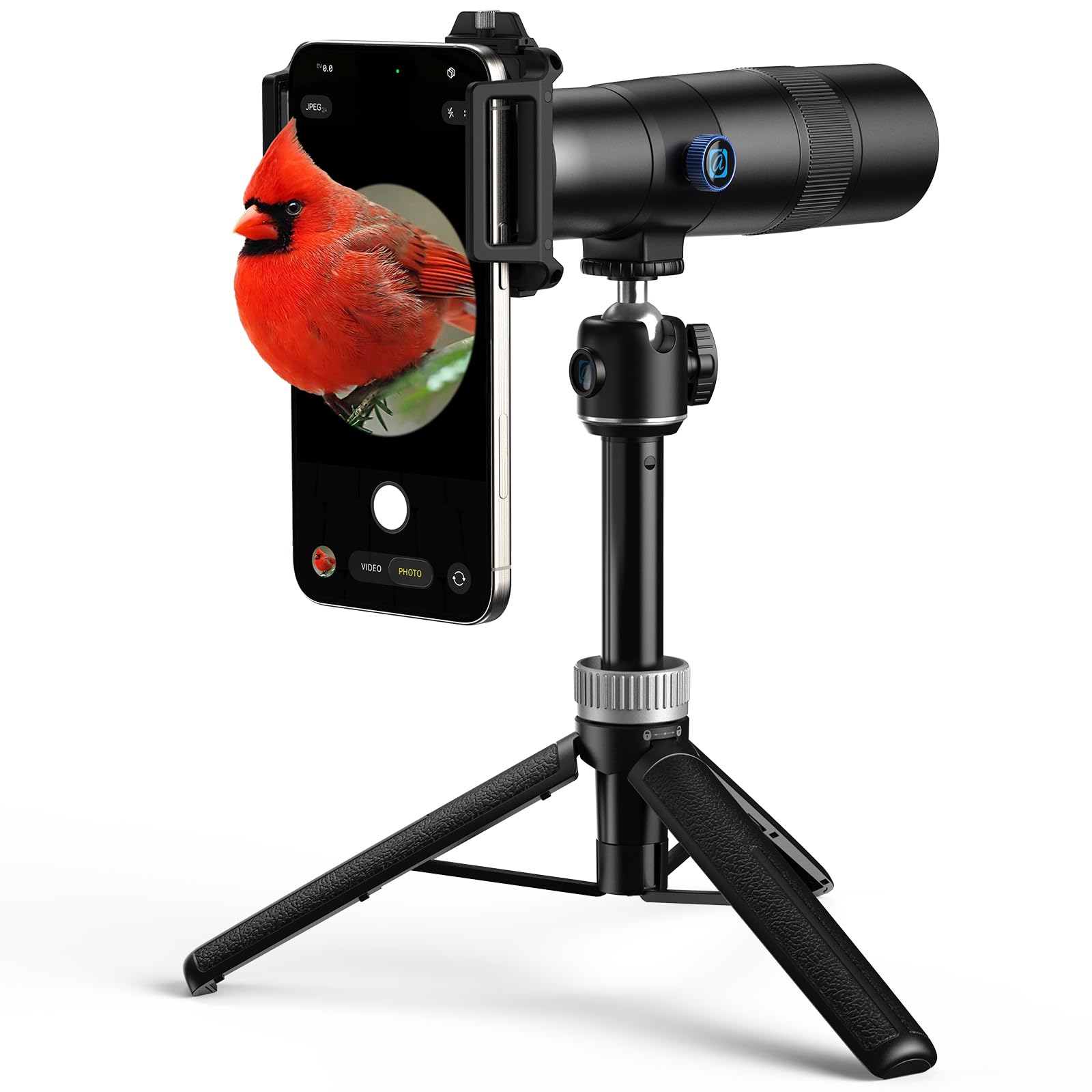 APEXEL 30X Telephoto Lens for iPhone and Android, 720mm Equivalent
