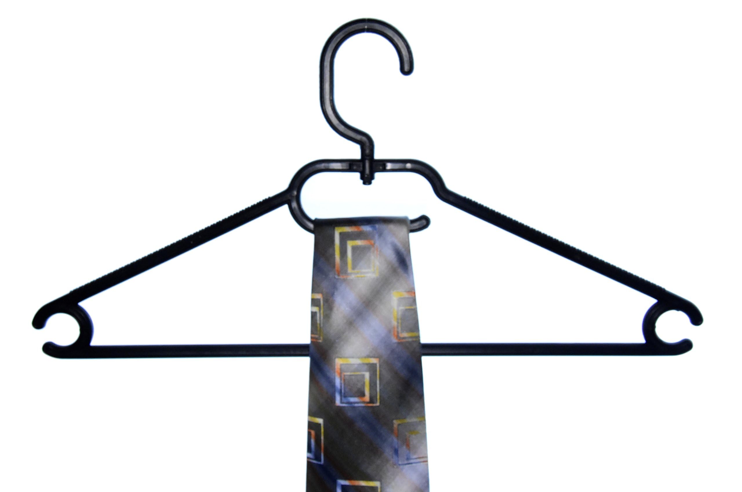 Kleiderbügel 10er Set Blau - 360° Drehbarer Haken Für Alle Kleidungsstücke