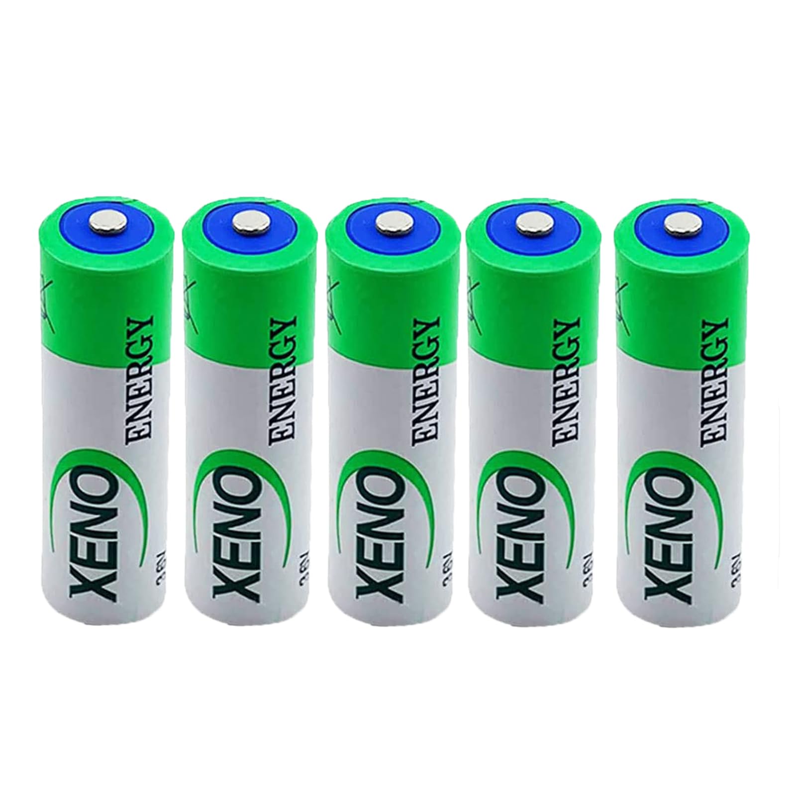 (5-Pack) XL-060F Battery 3.6V 2400mAh AA PLC Lithium Battery for Xeno 3.6V XL-060F Energy Non-Rechargeable Battery