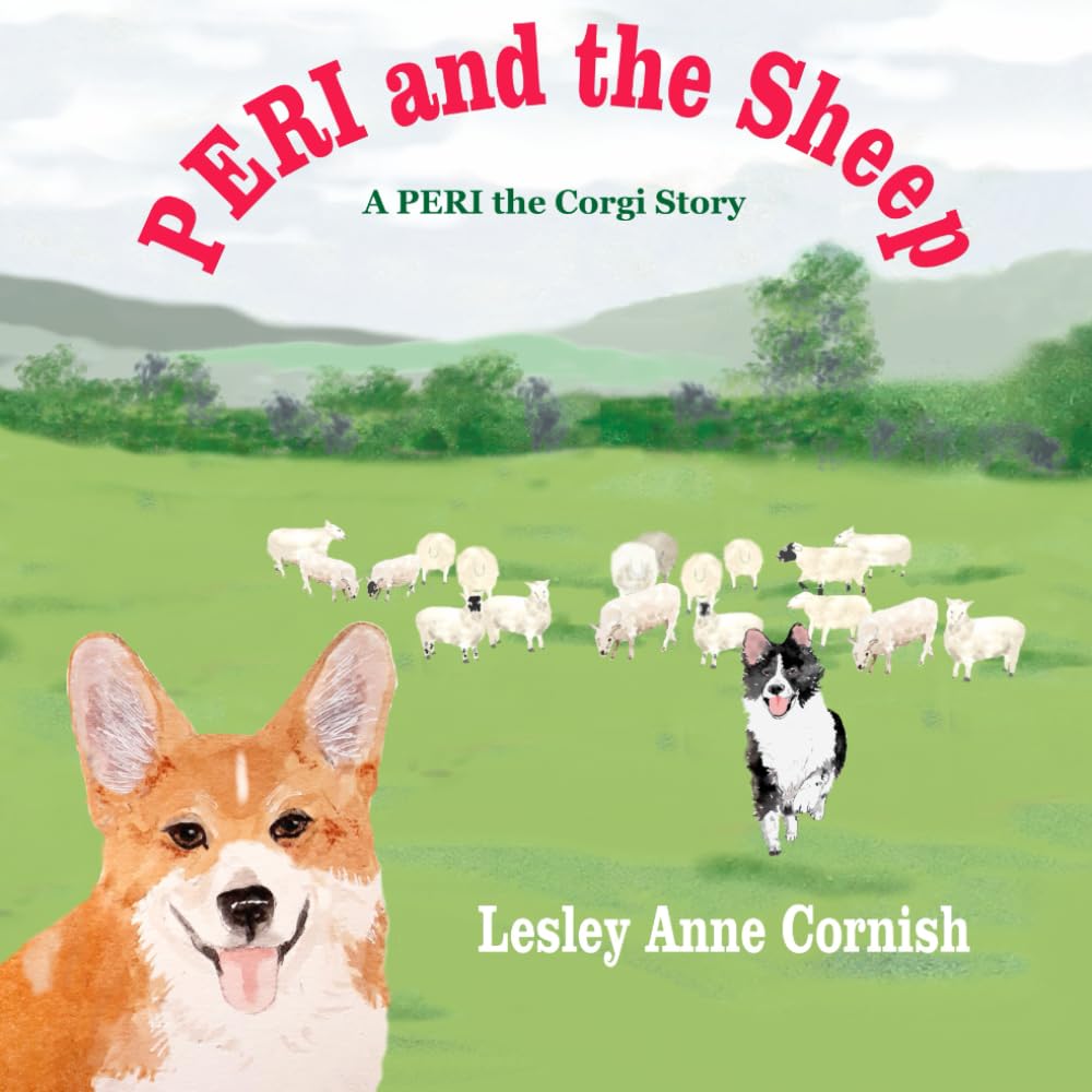 PERI and the Sheep (Peri the Corgi)