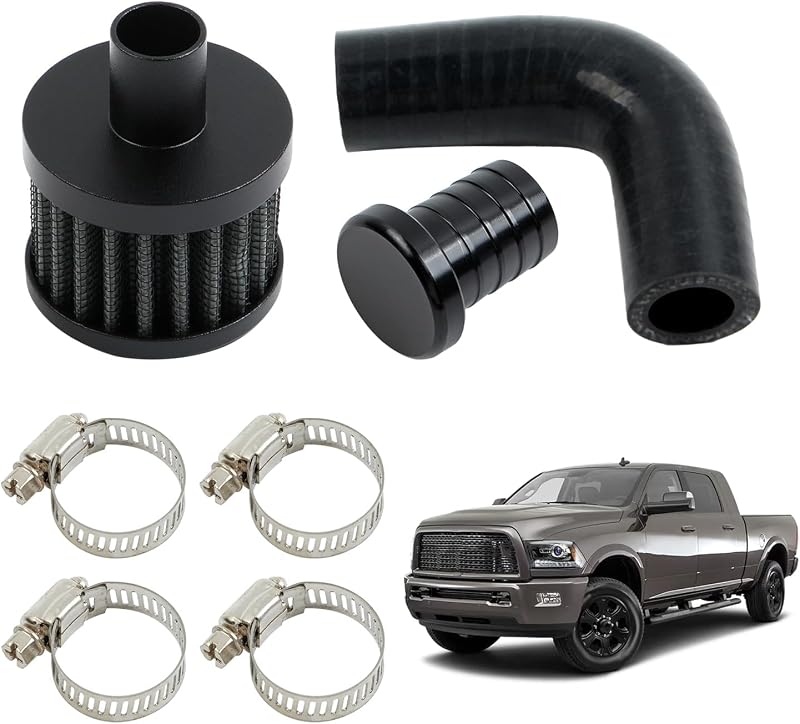 Kit de filtro do cárter pquezada para Dodge 2500/3500 Cummins Diesel 6.7L 2007–2018 – 6 peças