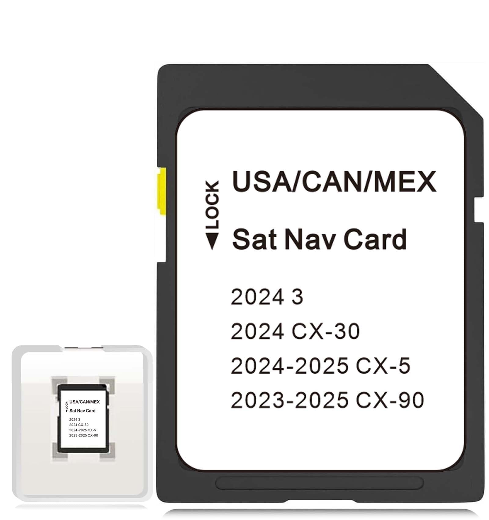 CX-5 Latest Navigation SD Card Map Update, KMV666EZ1B Navigation Accessories for CX-90 2023-2025, CX-30/3 2024 USA/CAN/MEX Maps-image-6