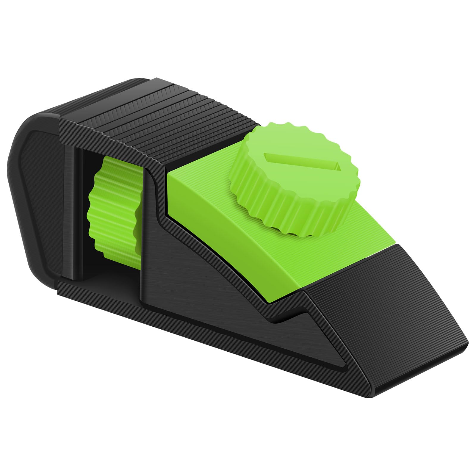 Sand Paper Holder with Ergonomic Grip Hand Sander Sandpaper Holders Sanding Block for 2.5cm Width Sandpaper Sanding Sheet(Green)