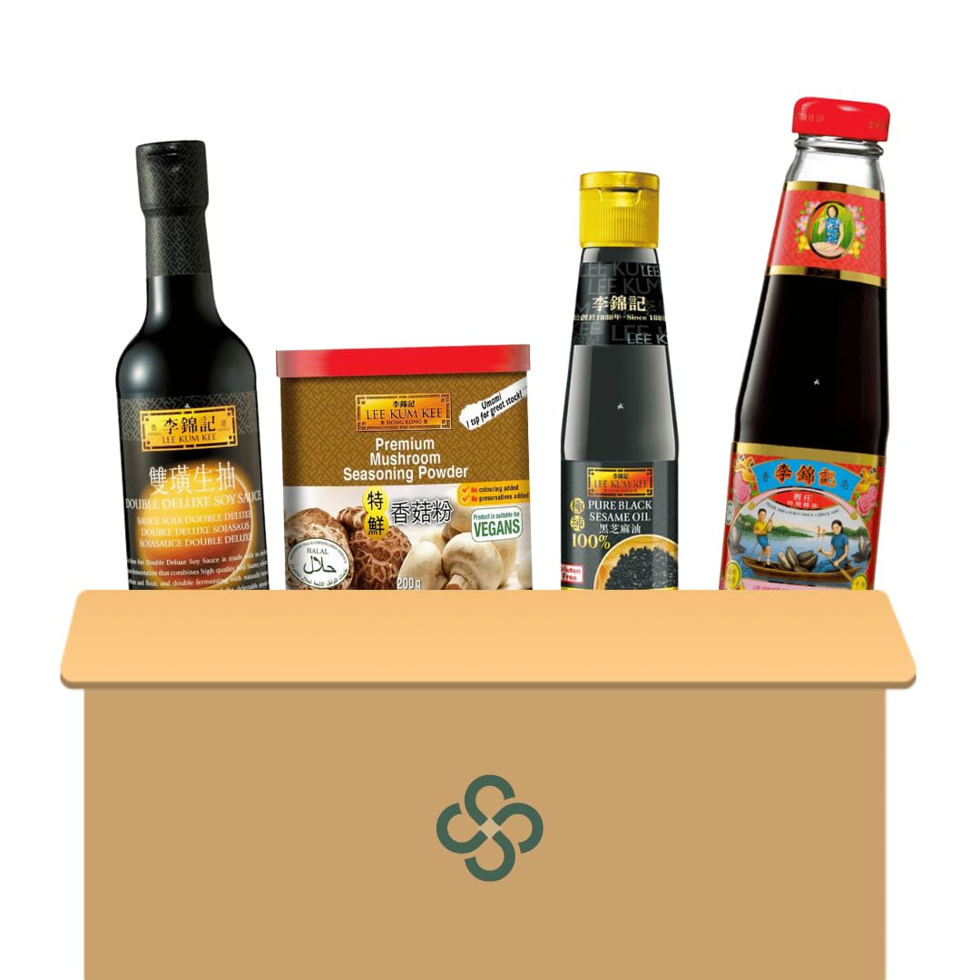 Lee Kum Kee Chinese Pantry The Premium Box Cooking Sauce Bundle Essential Daily Condiment Seasonings