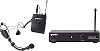 Vista 9 de Gemini Sound UHF-02HL-S34 - Auriculares inalámbricos UHF de doble canal y sistema de micrófono de solapa, perfecto para instructores de fitness