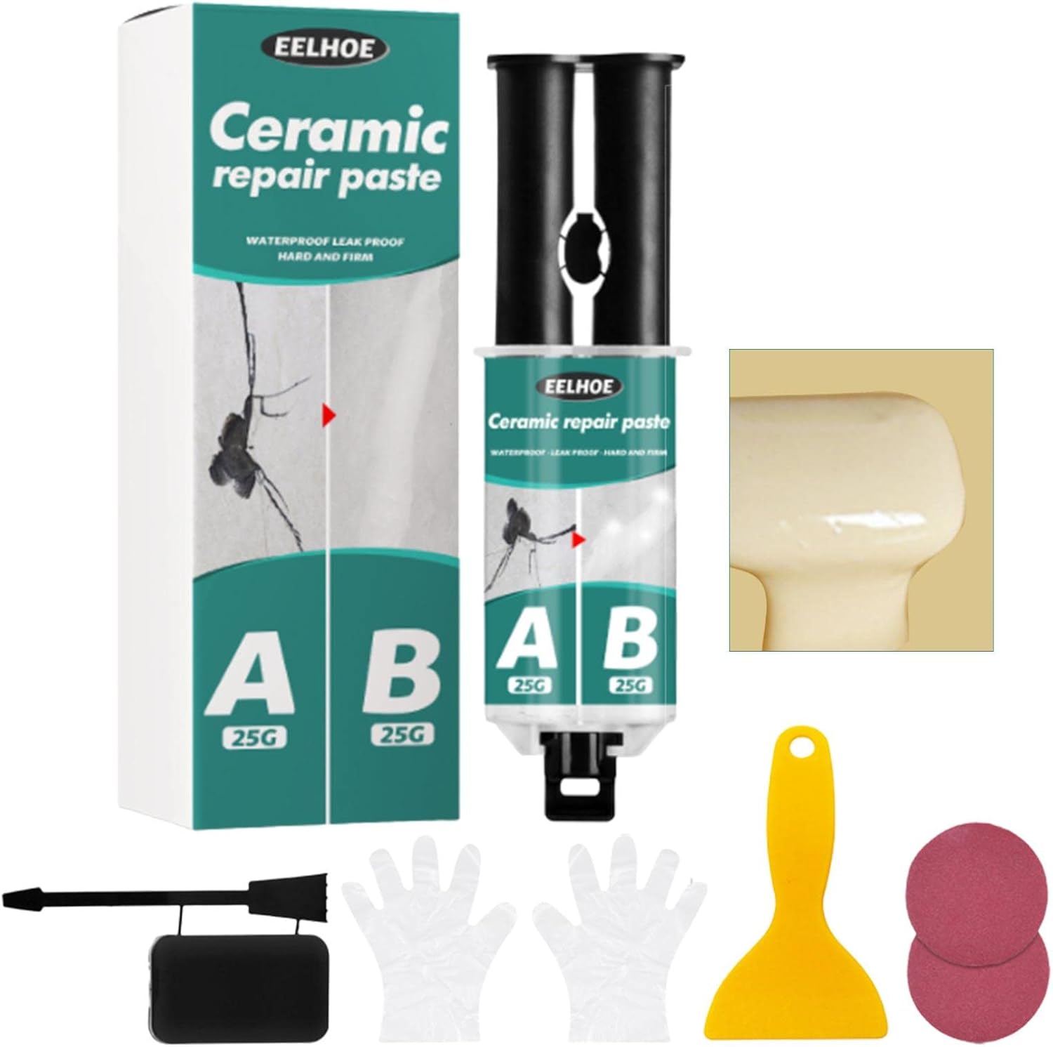 Buy zhiqiang Ceramic Tile Chip Repair Filler, Deep Chip Filler