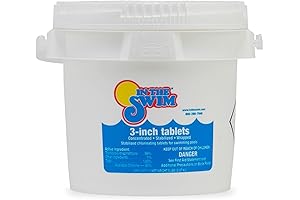 In The Swim 3 Chlorine Tablets 5 lbs: Sanitize Your Pool Effectively