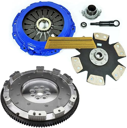 Miniatura 1 de EFT STAGE 4 CLUTCH KIT+ALUMINUM FLYWHEEL FITS SUBARU IMPREZA WRX STi EJ257 6SPD