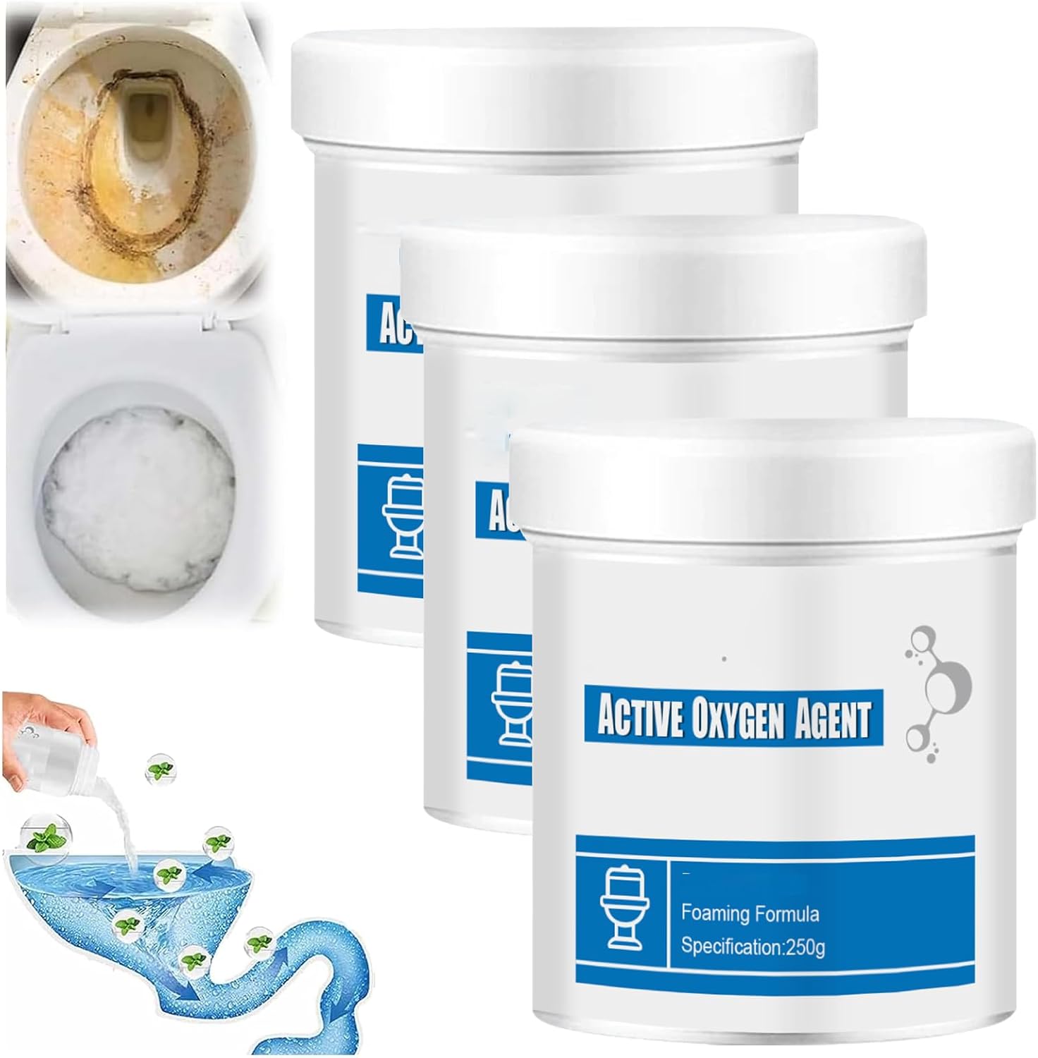 Splash Toilet Cleaner, 2023 Splash Foam Toilet Cleaner