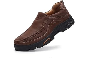 Venshine Mens Casual Slip On Loafers Walking Dress Shoes