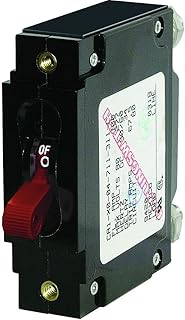 Blue Sea Systems 7250I C-Series Ignition Protected Toggle Single Pole 100A Red