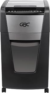 GBC Paper Shredder, Auto Feed+, 300 Sheet Capacity, Super Cross-Cut, Office Shredder, 300X (WSM1757608)