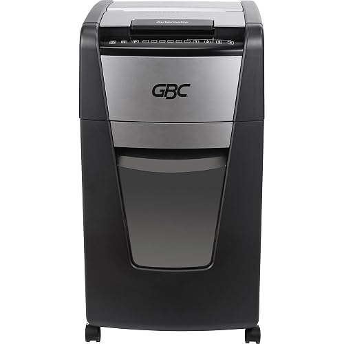 GBC Paper Shredder, Auto Feed+, 300 Sheet Capacity, Super Cross-Cut, Office Shredder, 300X (WSM1757608)