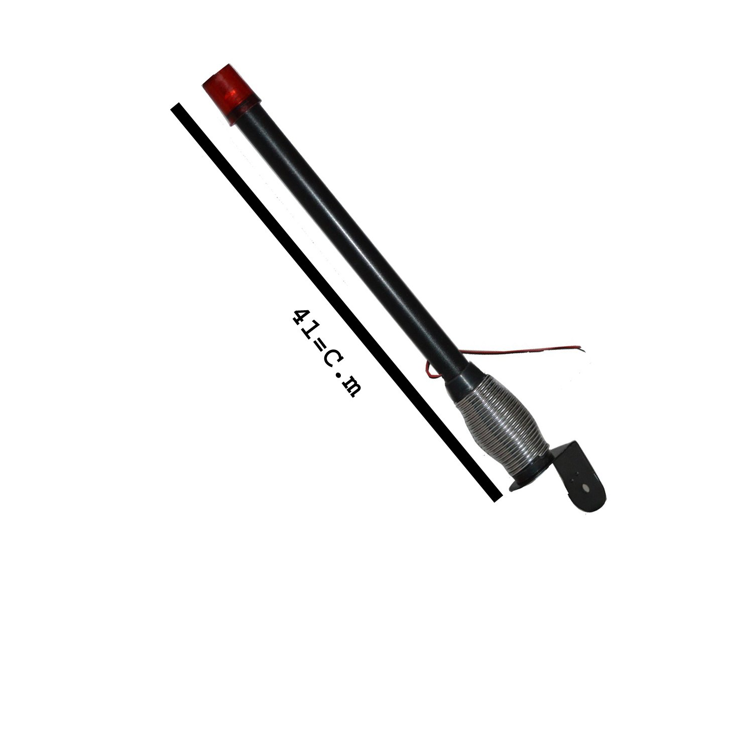 R.J.VON Bike Led Antenn Light Red Color (L-41 cm) for - Bajaj Avenger Street 150/Cruise220/Crus-image-40