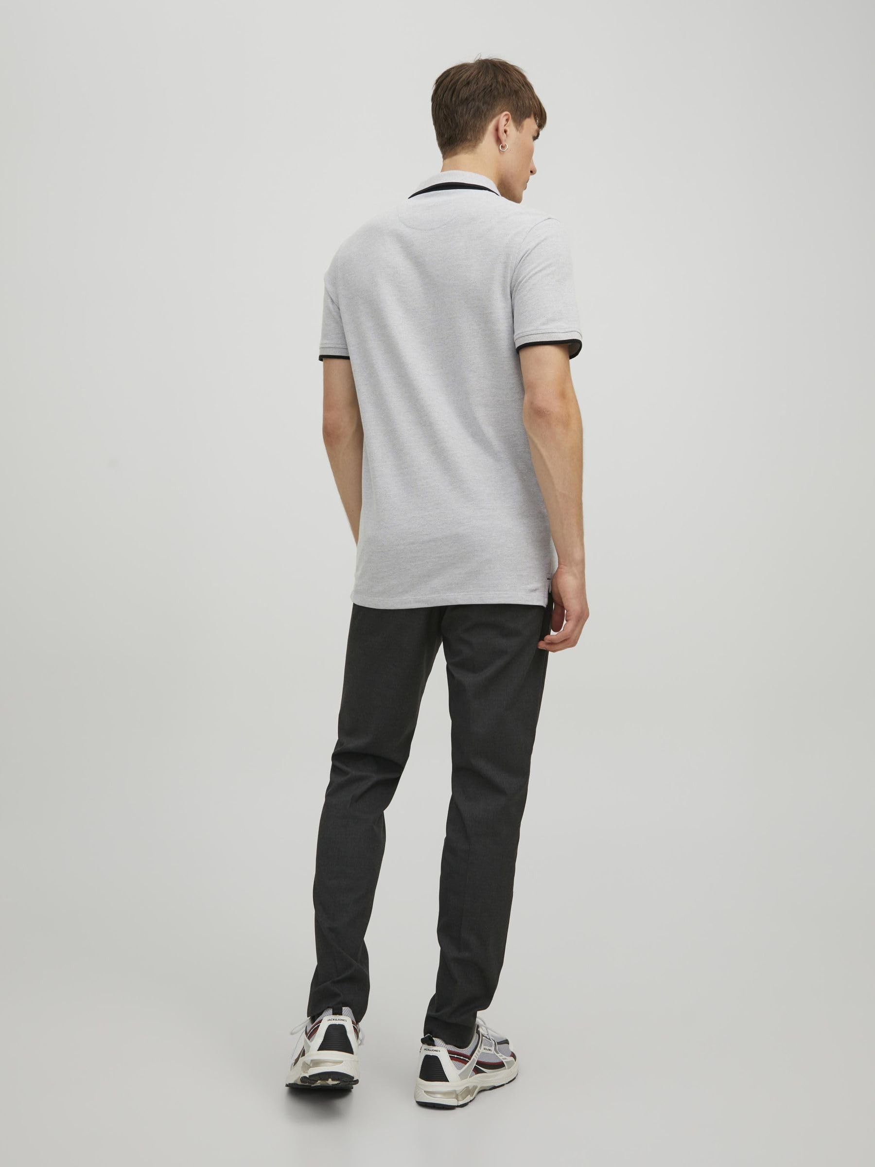 JACK & JONES Polo Plain Shirt Collar Polo