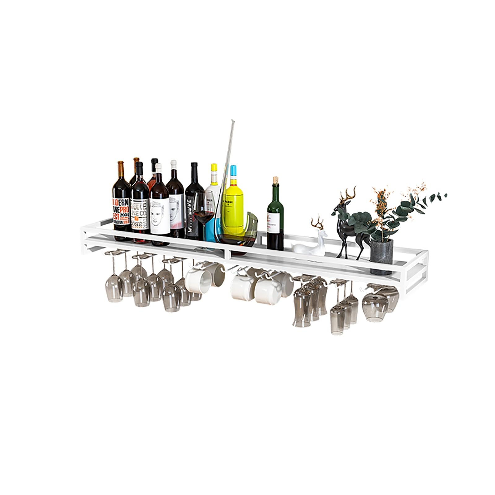 Organisateur de rangement pour bouteilles évitant l'encombrement des tables